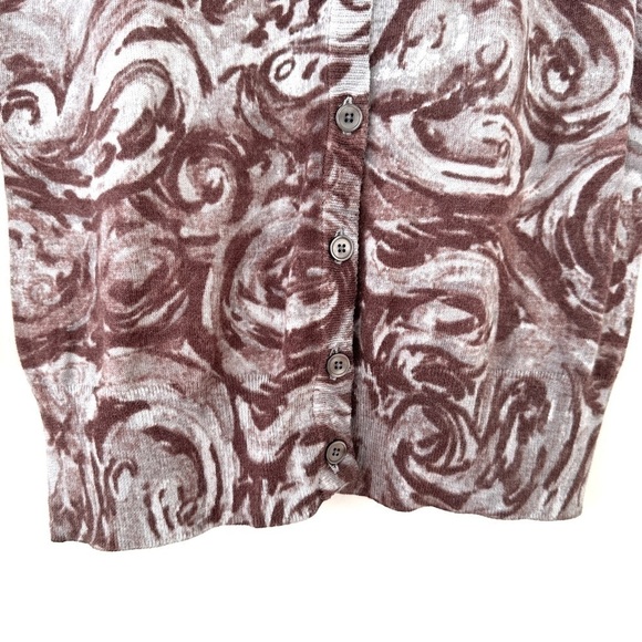 Talbots cardigan, crew neck, raglan cut 3/4 length sleeves, cotton/wool blend - Picture 6 of 10